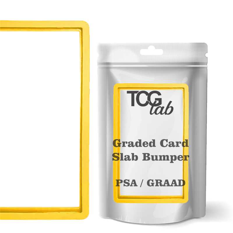 TcgLab Silicone Slab Bumper PSA żółty.jpeg