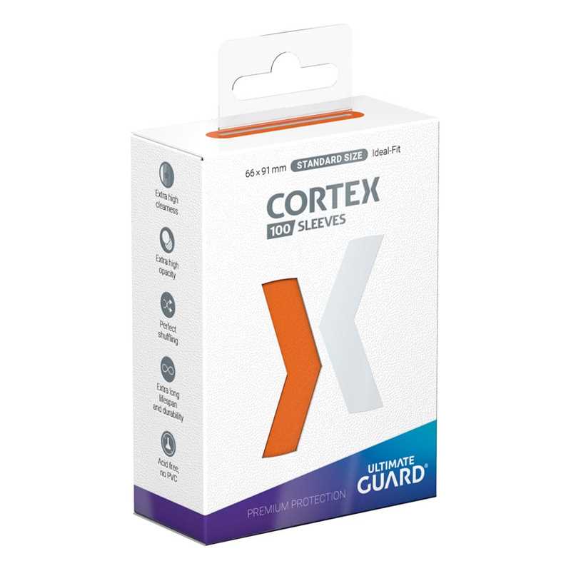 Koszulki na karty Ultimate Guard Cortex Sleeves Standard Size (100) - Orange.jpeg