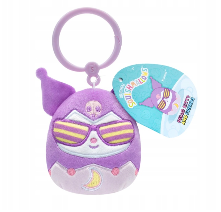 hello kitty kuromi squishmallows brelok mr puggy