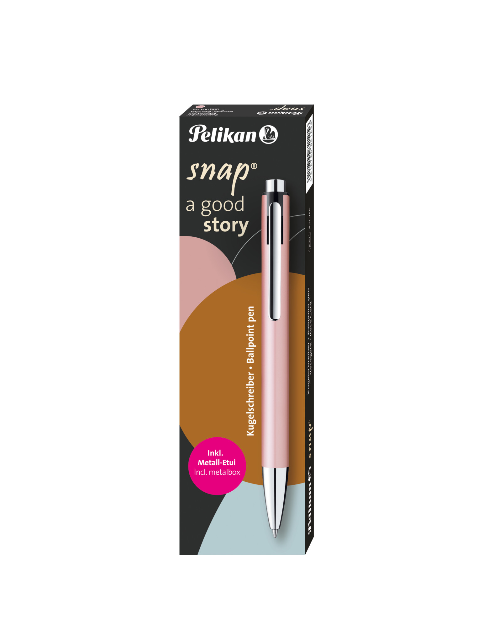 długopis etui pelikan rose gold mr puggy