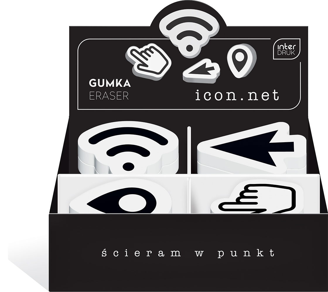 gumka do scierania icons mr puggy